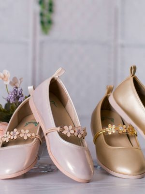 کفش دخترانه گلدار
